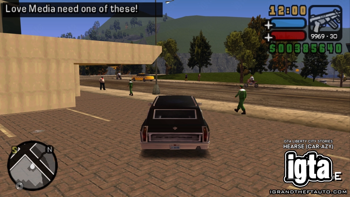 GTA Liberty City Stories Car Azy Hearse 2