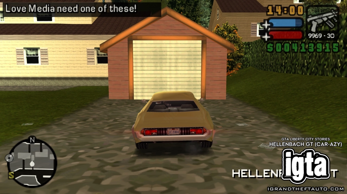 GTA Liberty City Stories Car Azy Hellenbach Gt 2