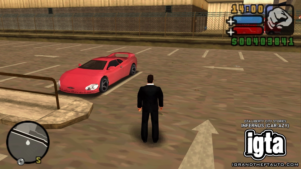 GTA Liberty City Stories Car Azy Infernus 1