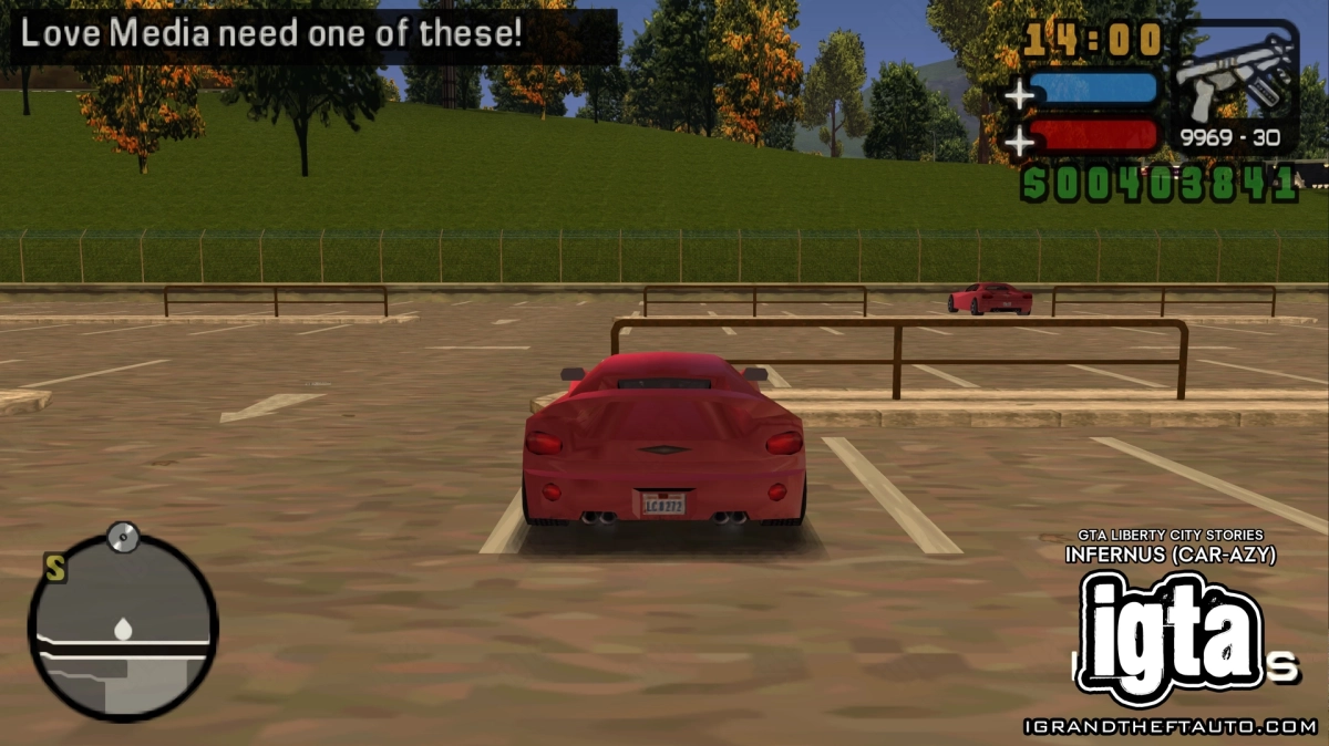 GTA Liberty City Stories Car Azy Infernus 2