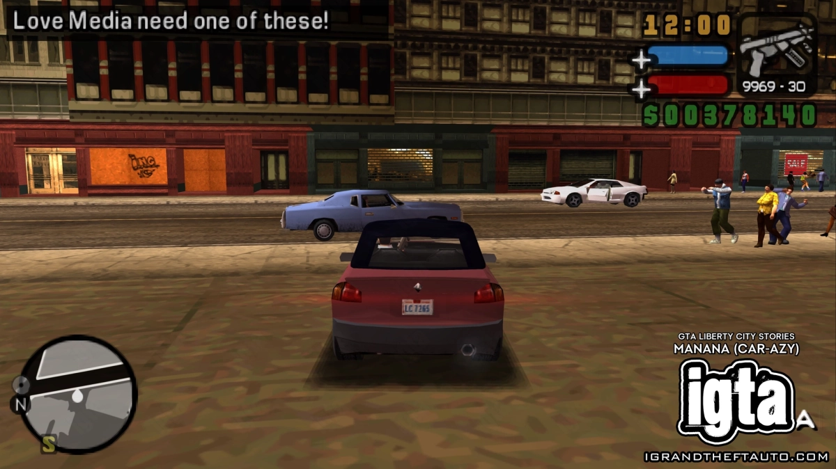 GTA Liberty City Stories Car Azy Manana 2