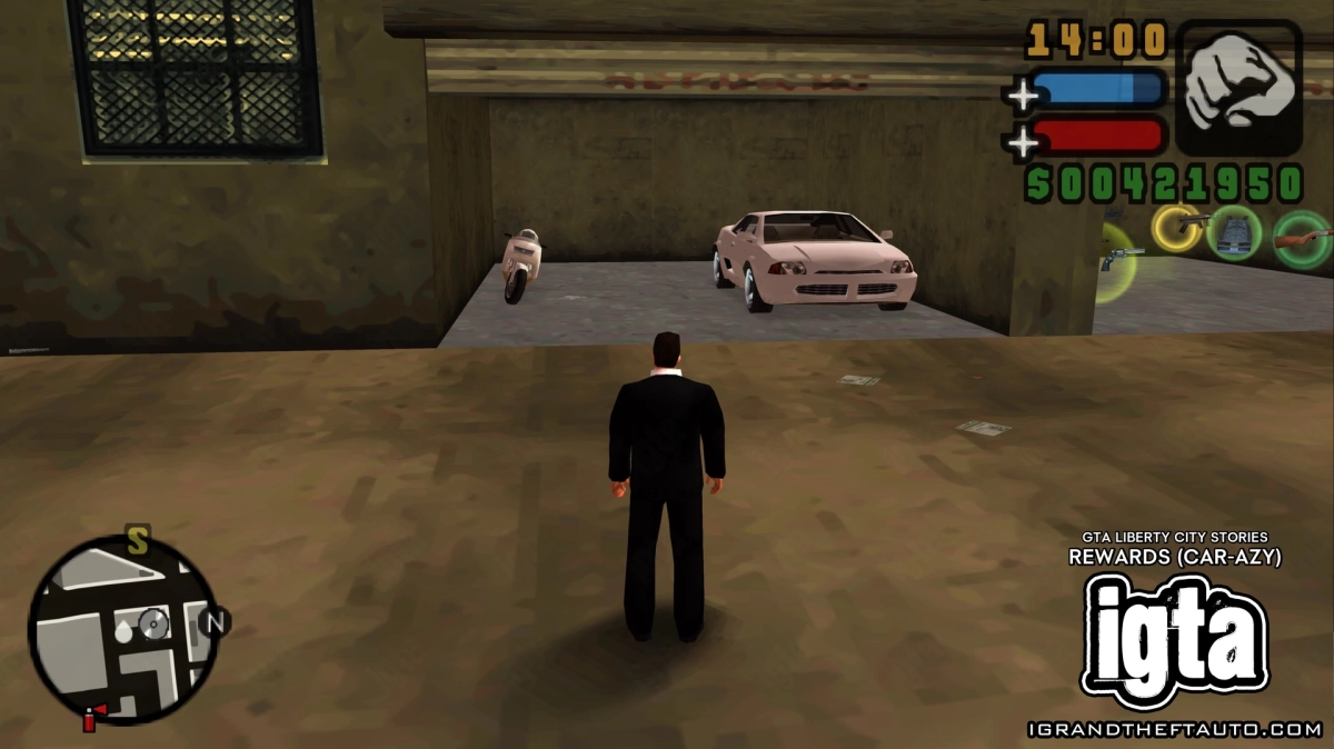 GTA Liberty City Stories Car Azy Rewards 2