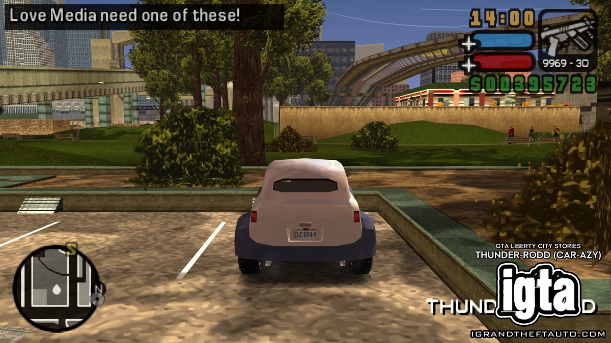 GTA Liberty City Stories Car Azy Thunder Rodd 2