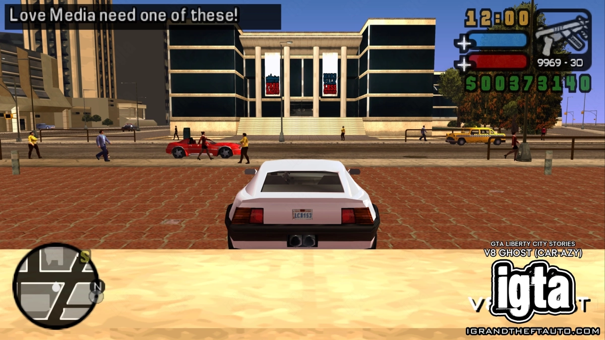 GTA Liberty City Stories Car Azy V8 Ghost 2