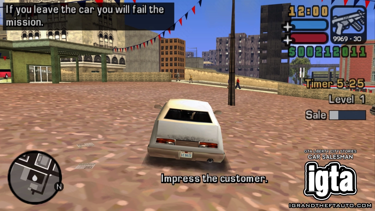 GTA Liberty City Stories Car Salesman Adrenaline 1
