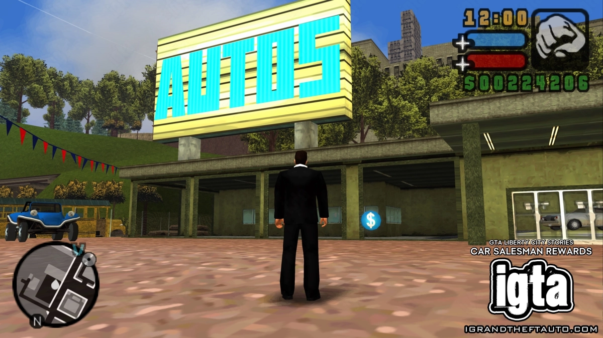 GTA Liberty City Stories Car Salesman Rewards 2