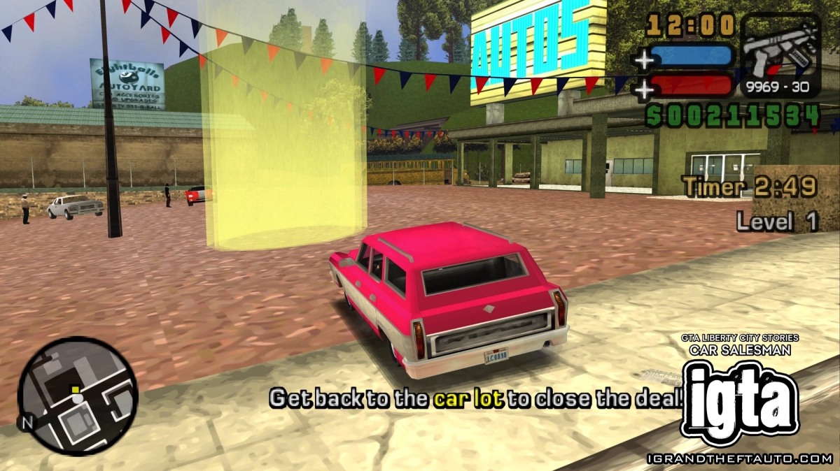 GTA Liberty City Stories Car Salesman Slow 2