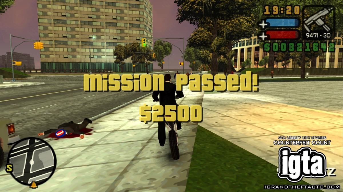 GTA Liberty City Stories Counterfeit Count 14