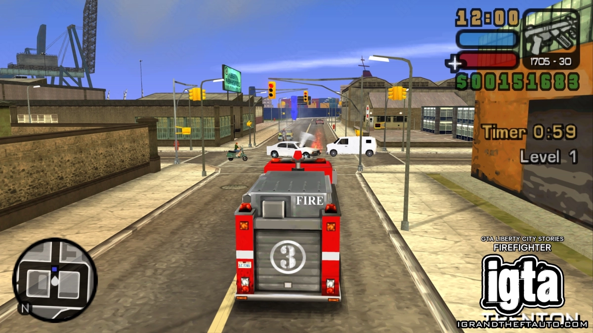 GTA Liberty City Stories Firefighter 2