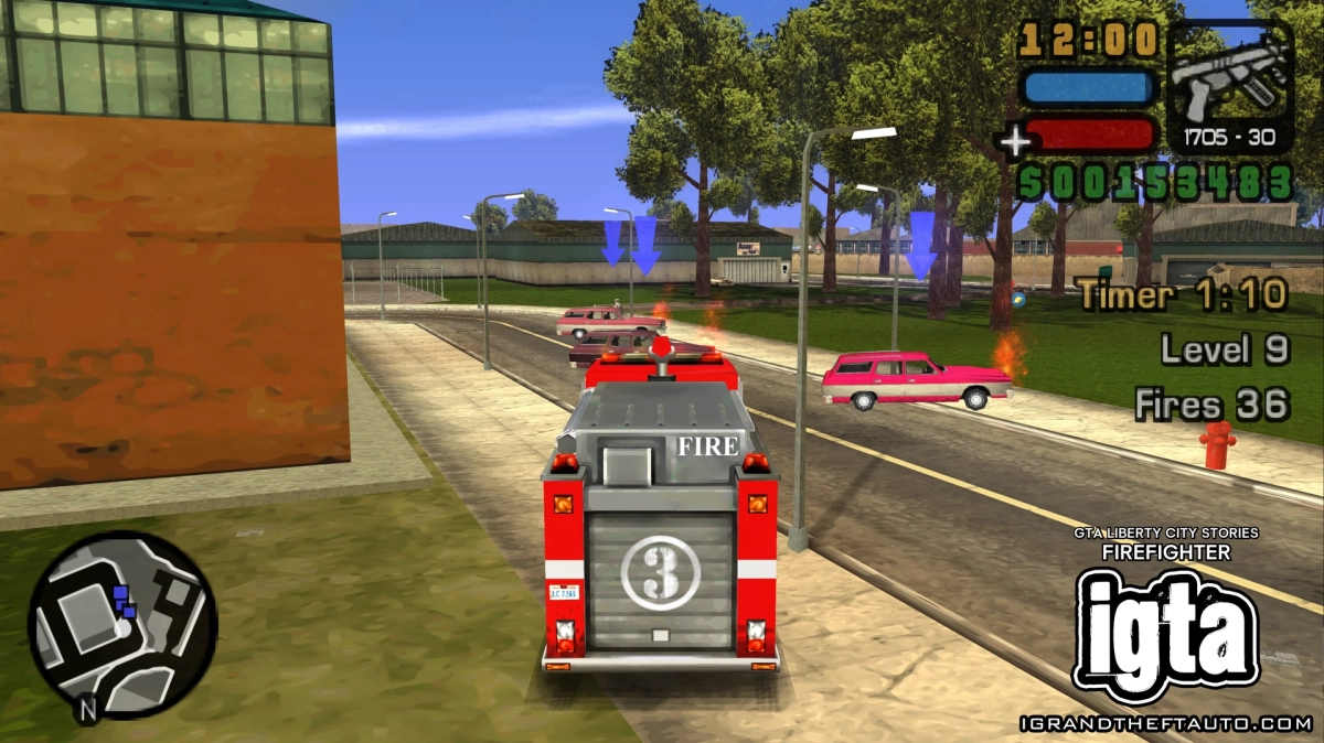 GTA Liberty City Stories Firefighter 3
