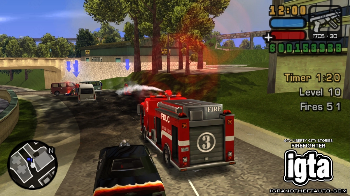 GTA Liberty City Stories Firefighter 4