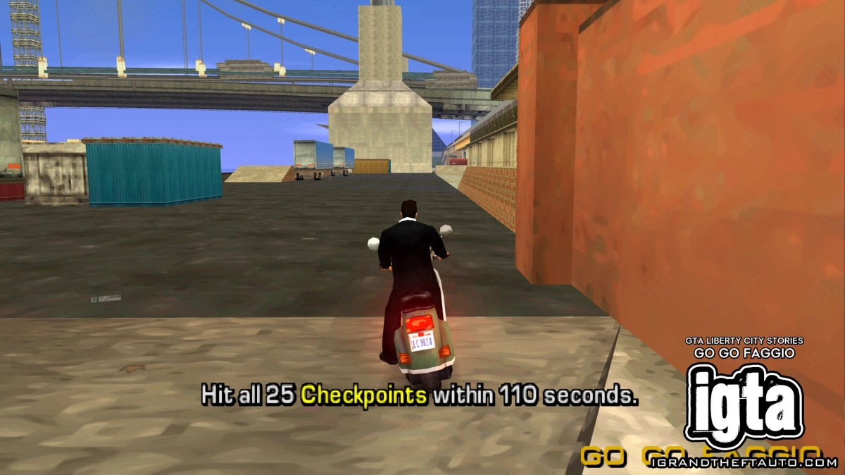 GTA Liberty City Stories Go Go Faggio 1