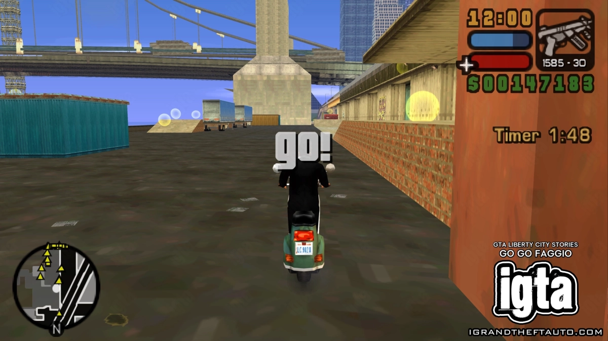 GTA Liberty City Stories Go Go Faggio 2
