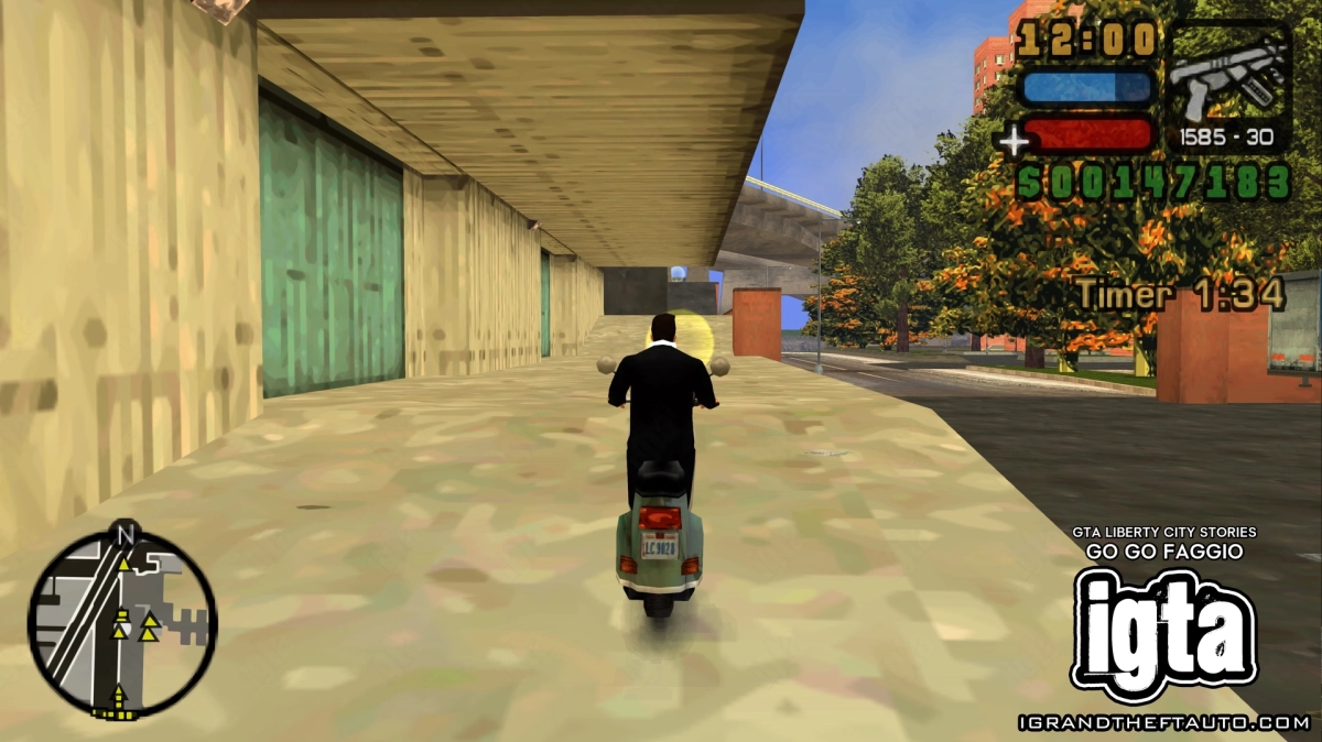 GTA Liberty City Stories Go Go Faggio 3