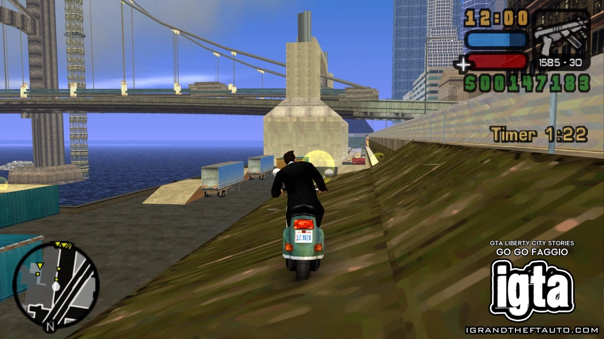 GTA Liberty City Stories Go Go Faggio 4