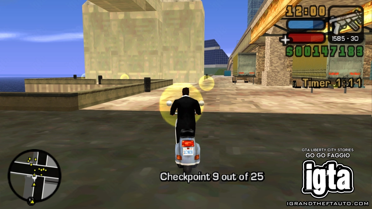 GTA Liberty City Stories Go Go Faggio 6