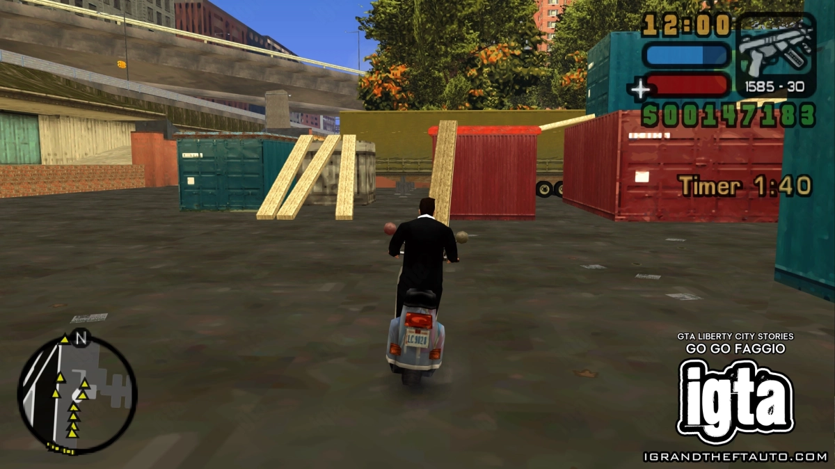 GTA Liberty City Stories Go Go Faggio 7