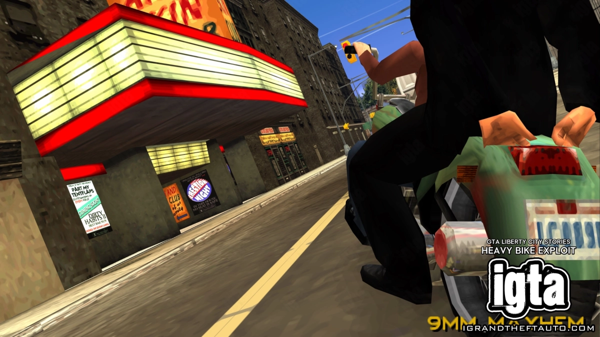 GTA Liberty City Stories Heavy Bike Exploit 2