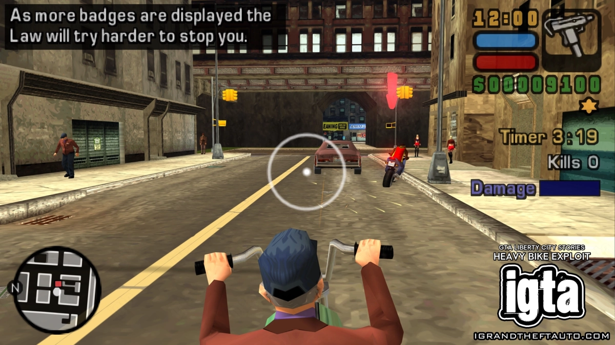 GTA Liberty City Stories Heavy Bike Exploit 3