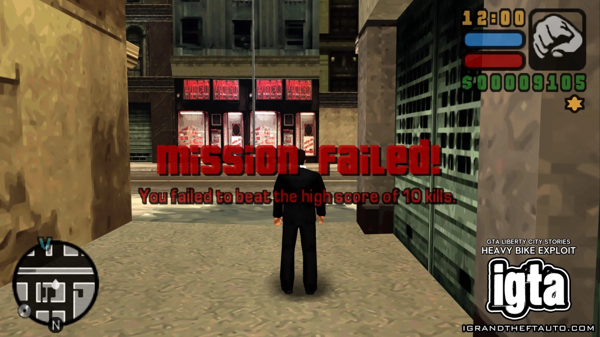 GTA Liberty City Stories Heavy Bike Exploit 5