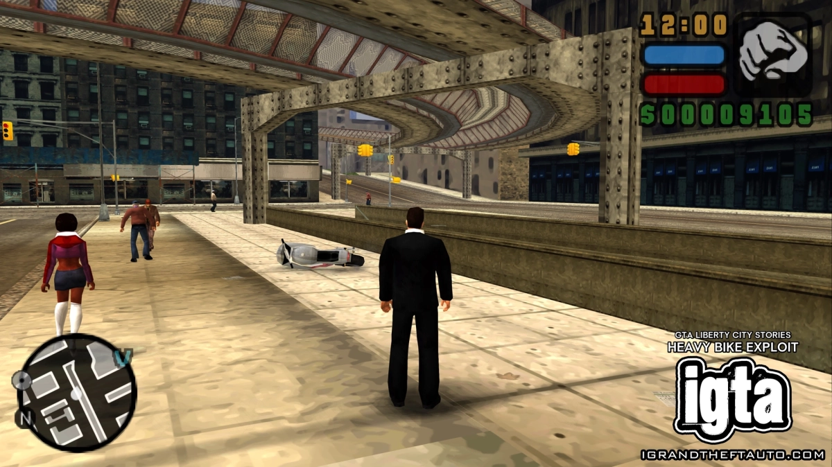 GTA Liberty City Stories Heavy Bike Exploit 6