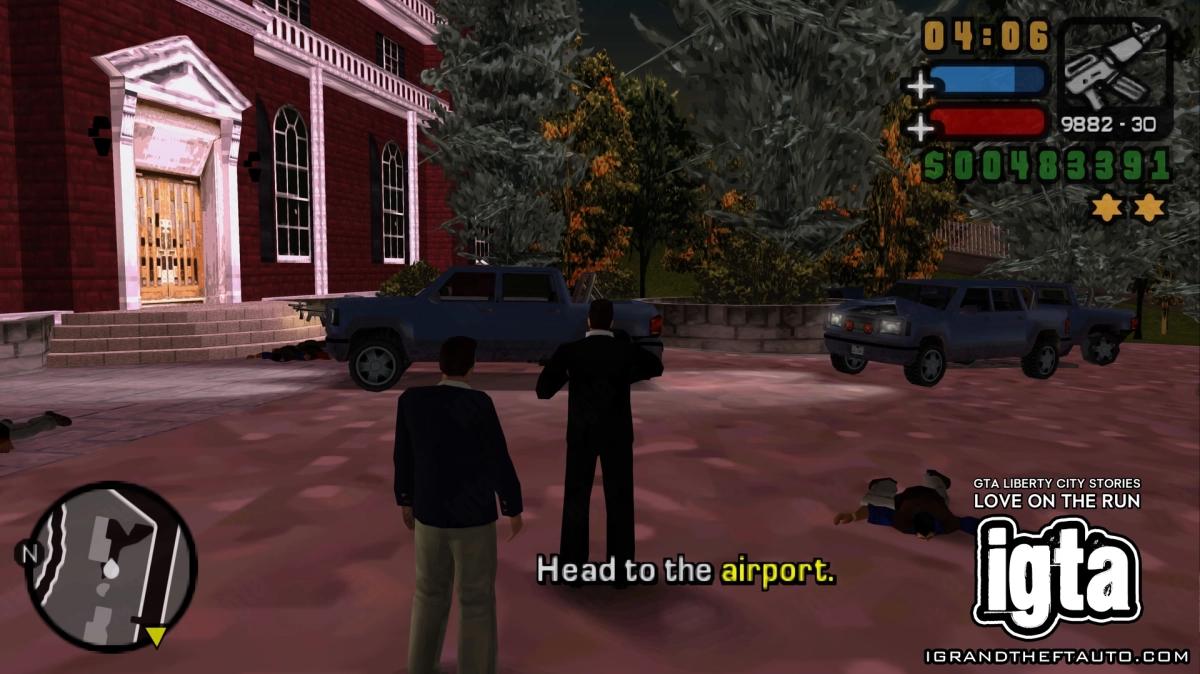 GTA Liberty City Stories Love On The Run 10