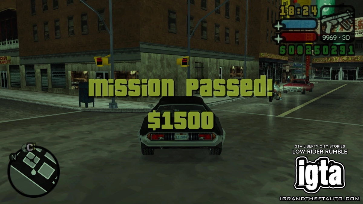 GTA Liberty City Stories Low Rider Rumble Completed
