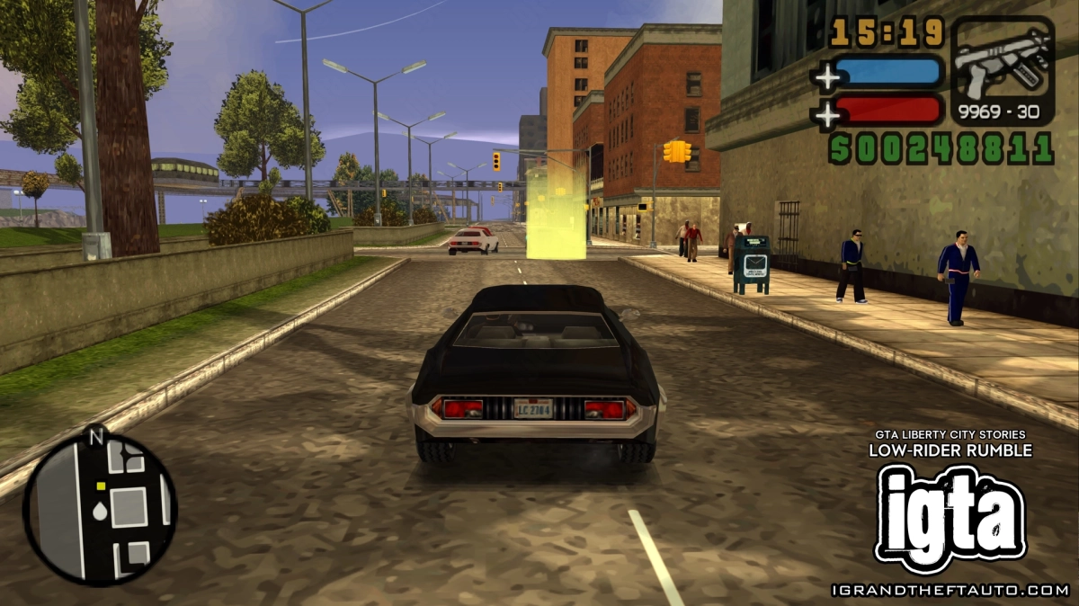 GTA Liberty City Stories Low Rider Rumble Start Line