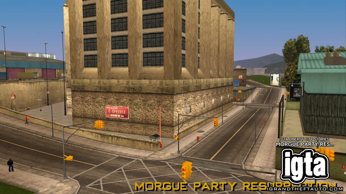 GTA Liberty City Stories Morgue Party Resurrection 1