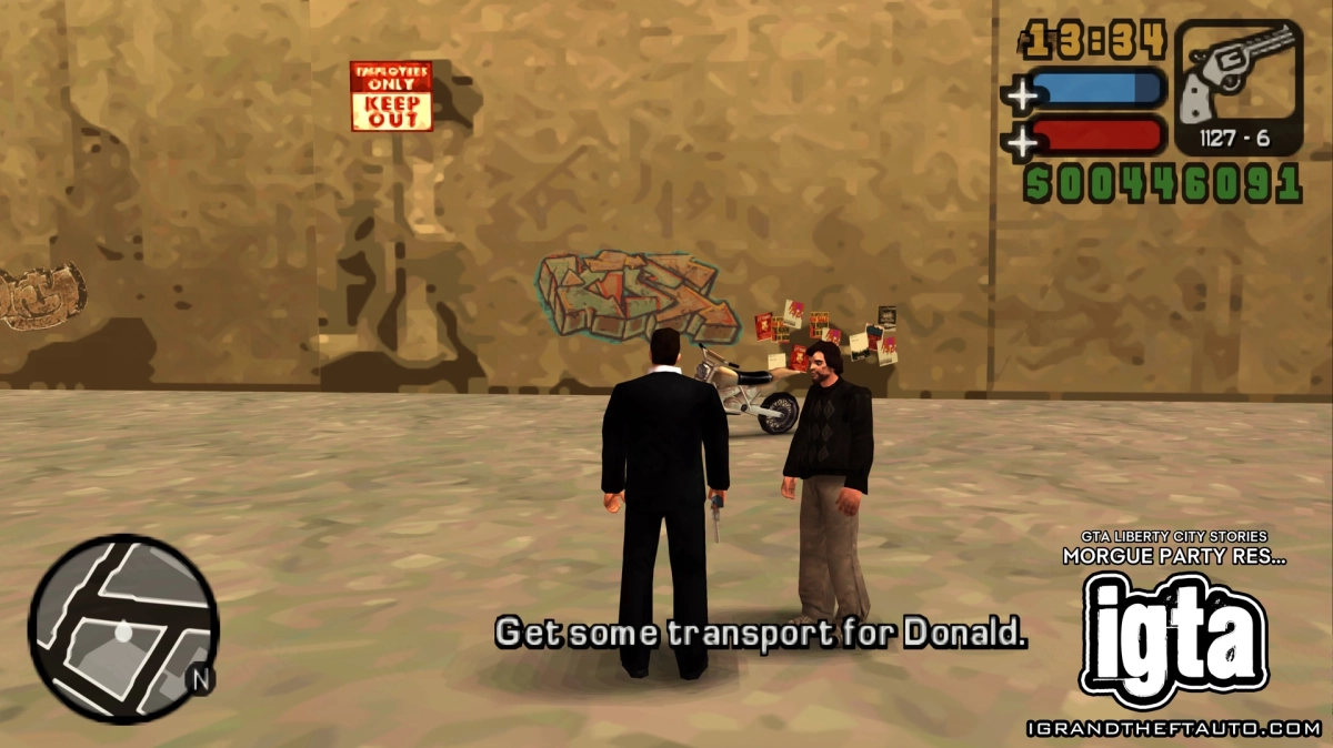 GTA Liberty City Stories Morgue Party Resurrection 3