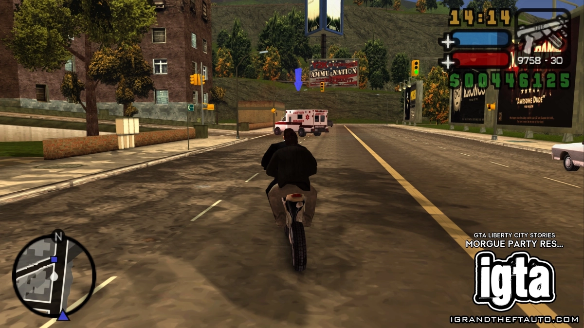 GTA Liberty City Stories Morgue Party Resurrection 7