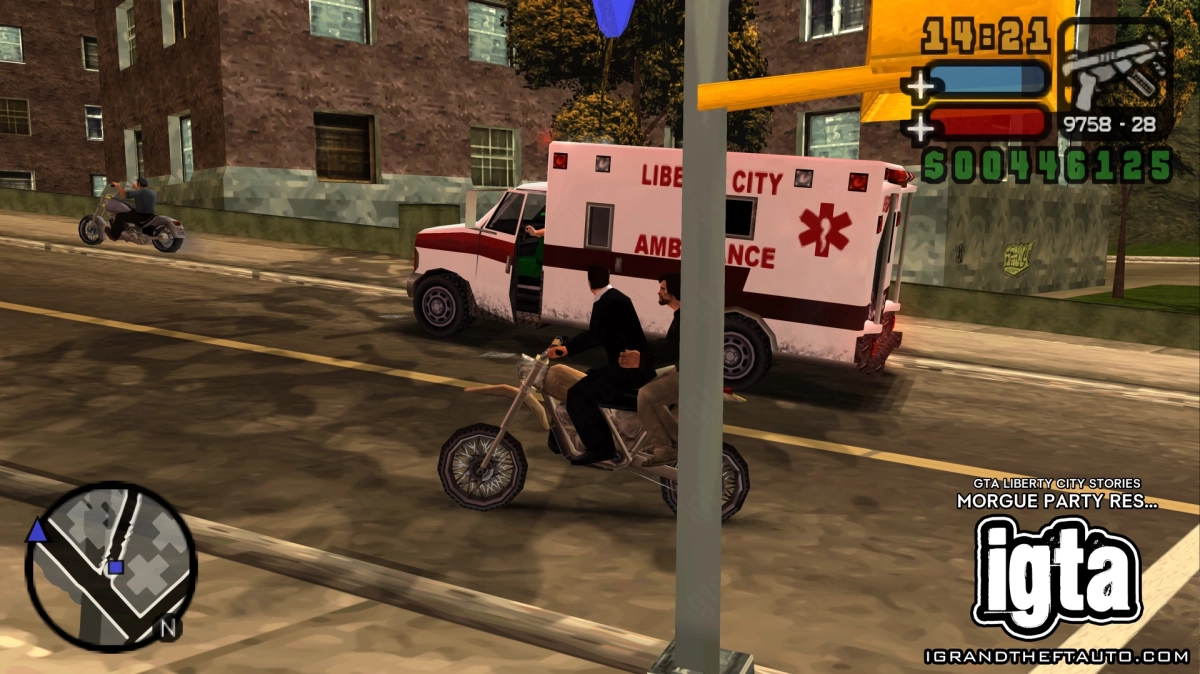 GTA Liberty City Stories Morgue Party Resurrection 8