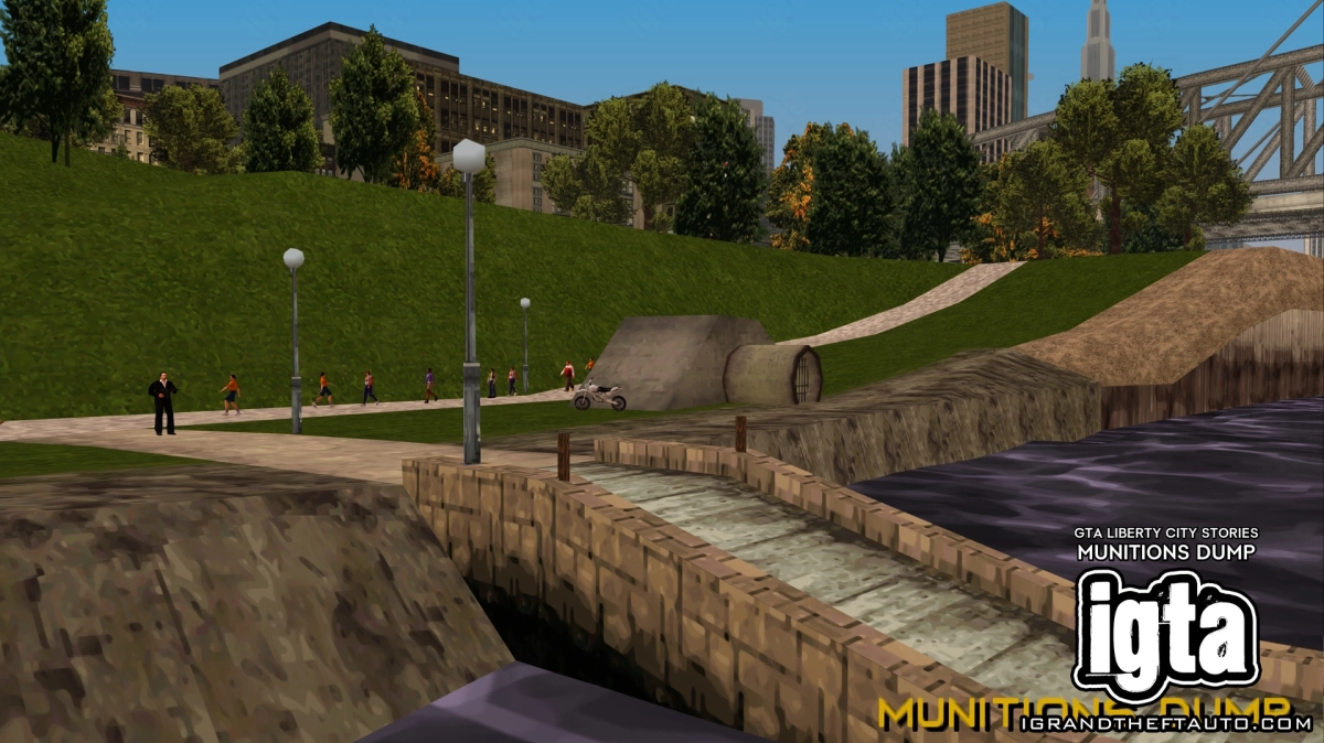GTA Liberty City Stories Munitions Dump 1