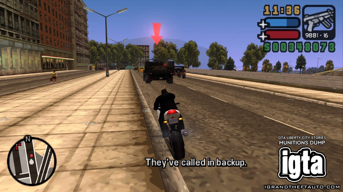 GTA Liberty City Stories Munitions Dump 10