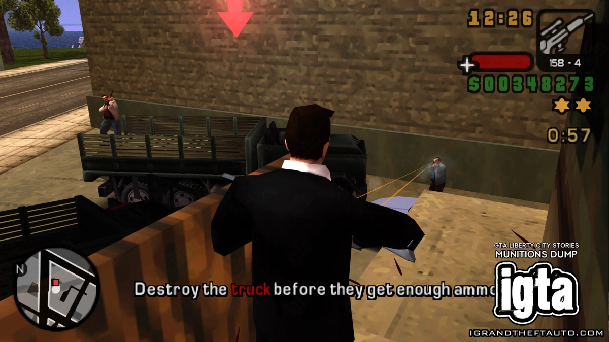 GTA Liberty City Stories Munitions Dump 6