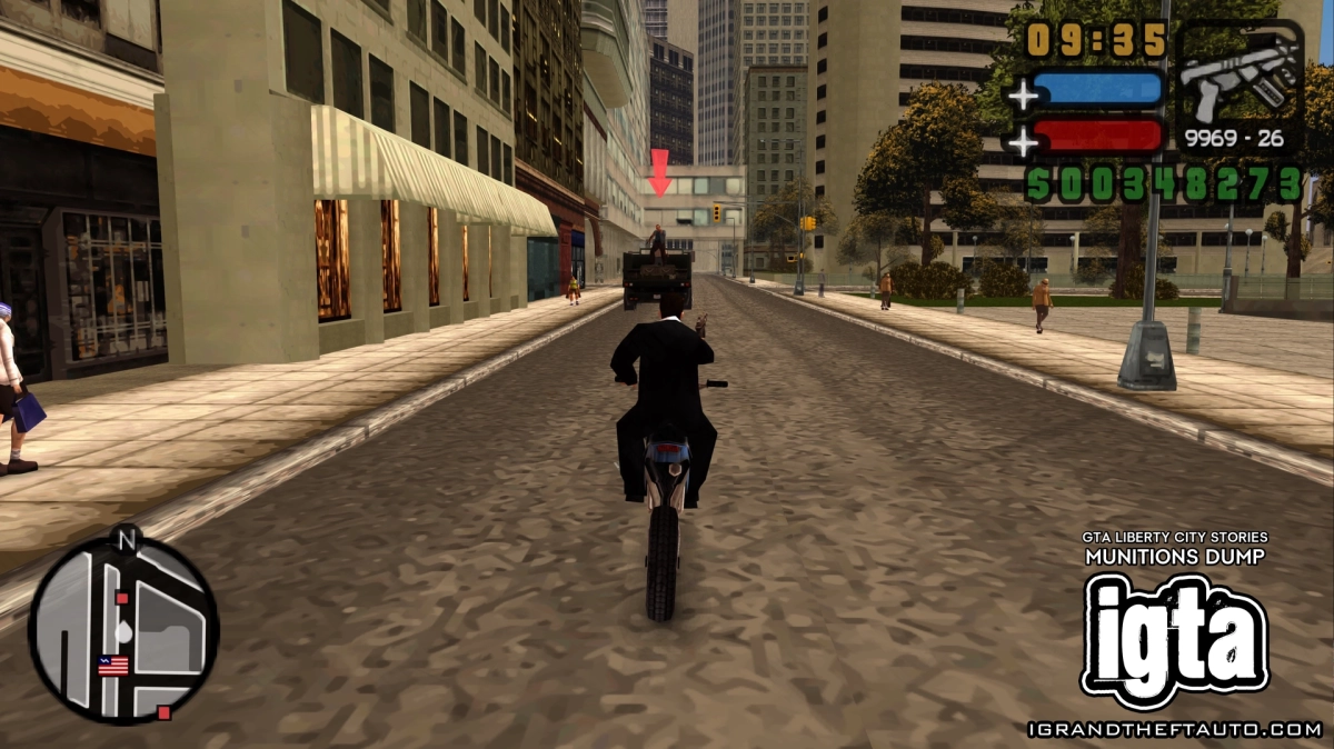 GTA Liberty City Stories Munitions Dump 7