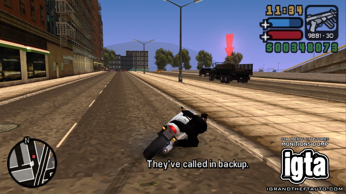 GTA Liberty City Stories Munitions Dump 9