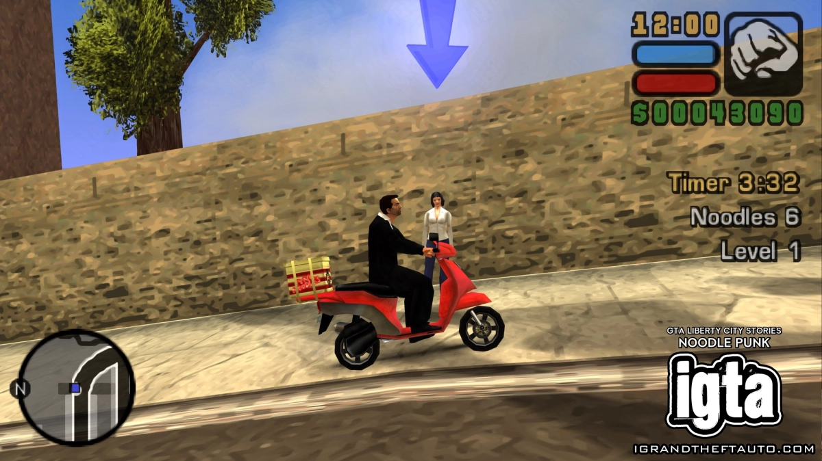 GTA Liberty City Stories Noodle Punk Action 2