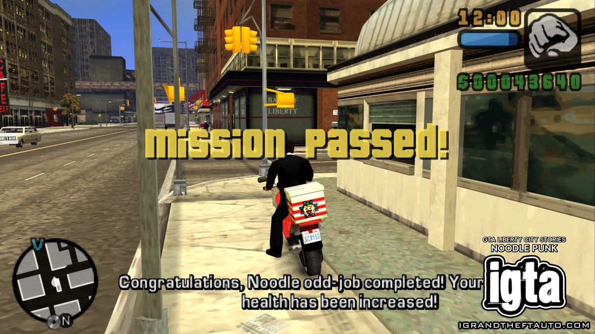 GTA Liberty City Stories Noodle Punk Completed