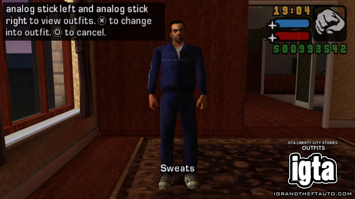 GTA Liberty City Stories Outfit Sweats