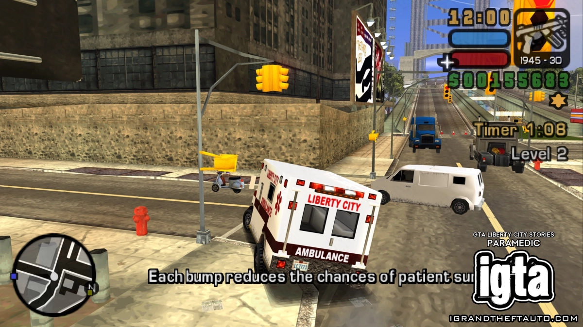 GTA Liberty City Stories Paramedic Action 5