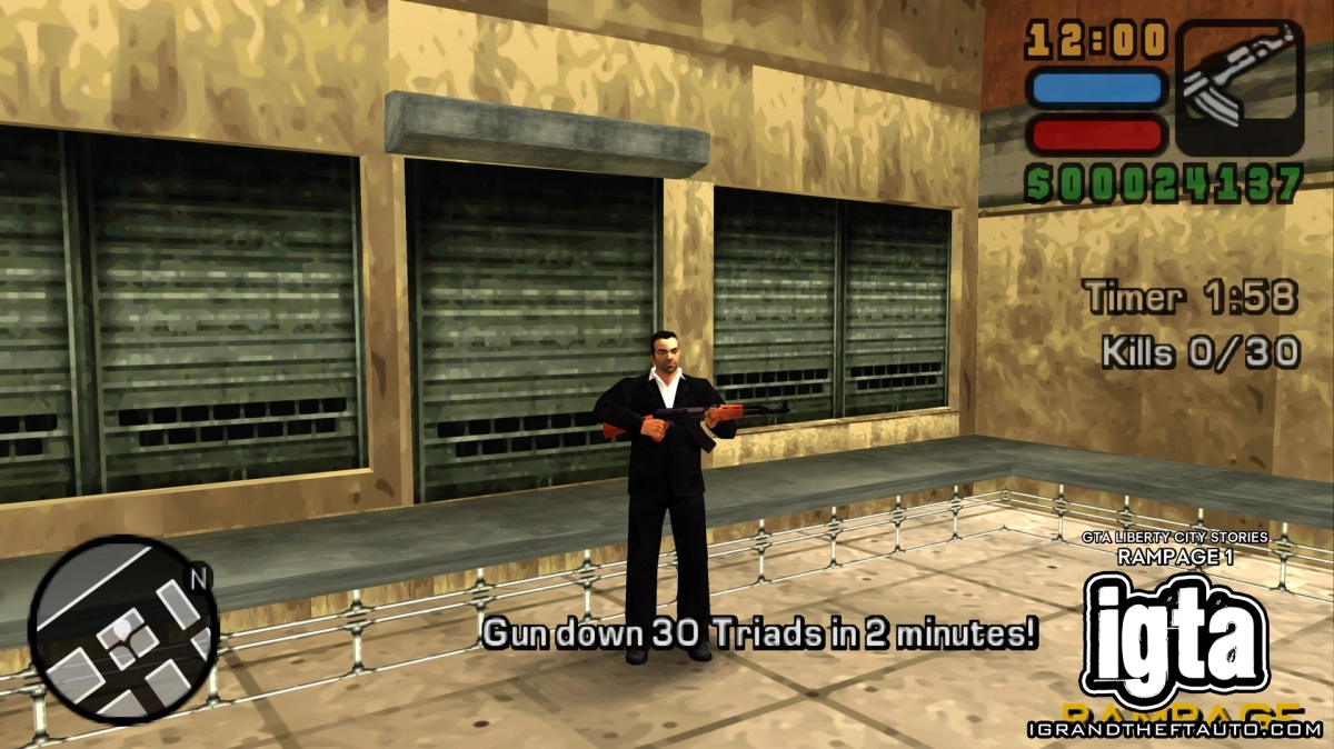 GTA Liberty City Stories Rampage 1 Details