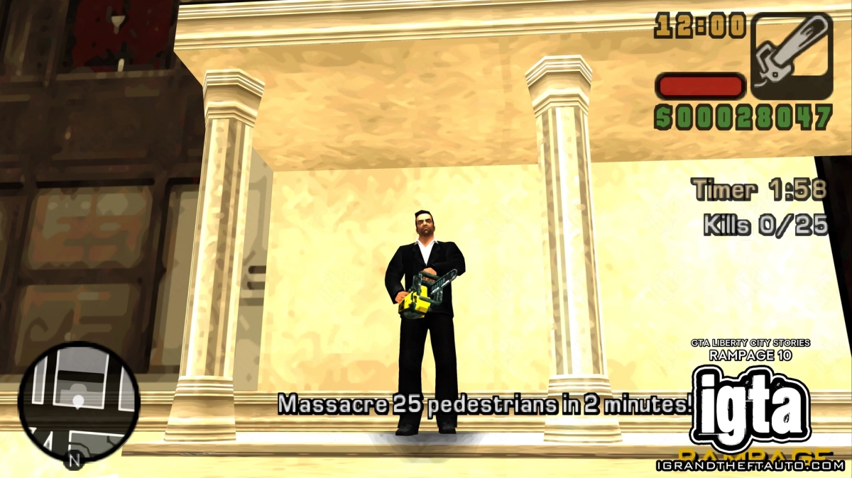 GTA Liberty City Stories Rampage 10 Details