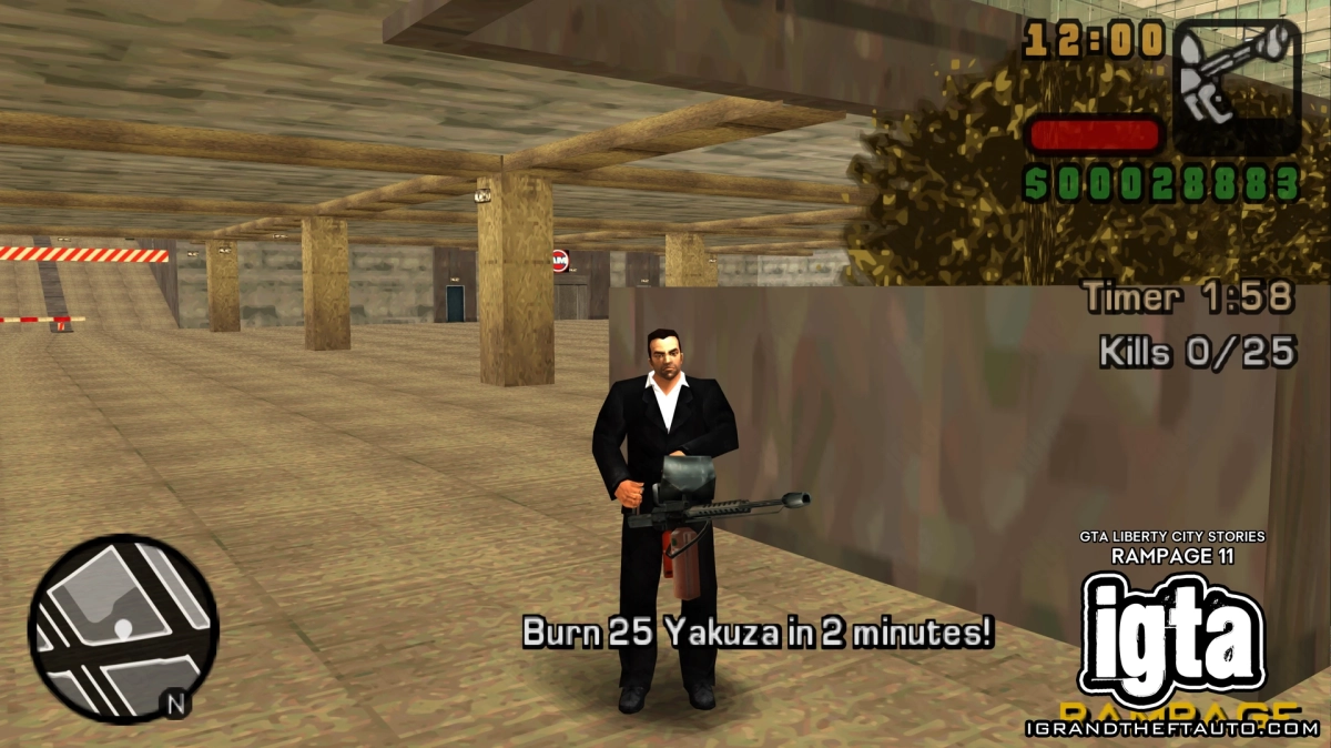 GTA Liberty City Stories Rampage 11 Details