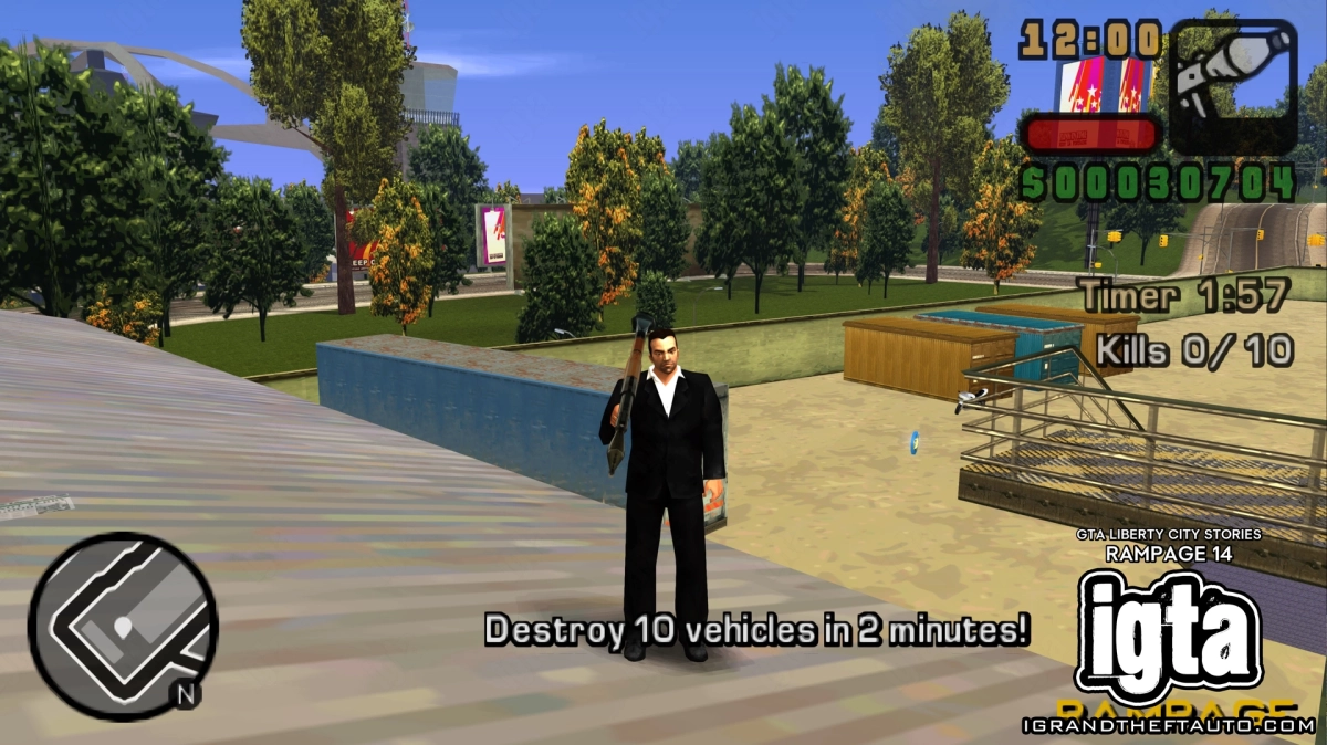 GTA Liberty City Stories Rampage 14 Details