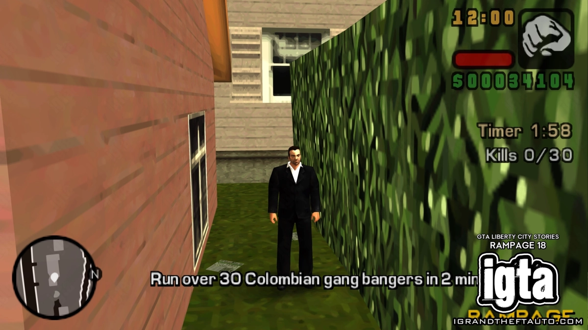 GTA Liberty City Stories Rampage 18 Details