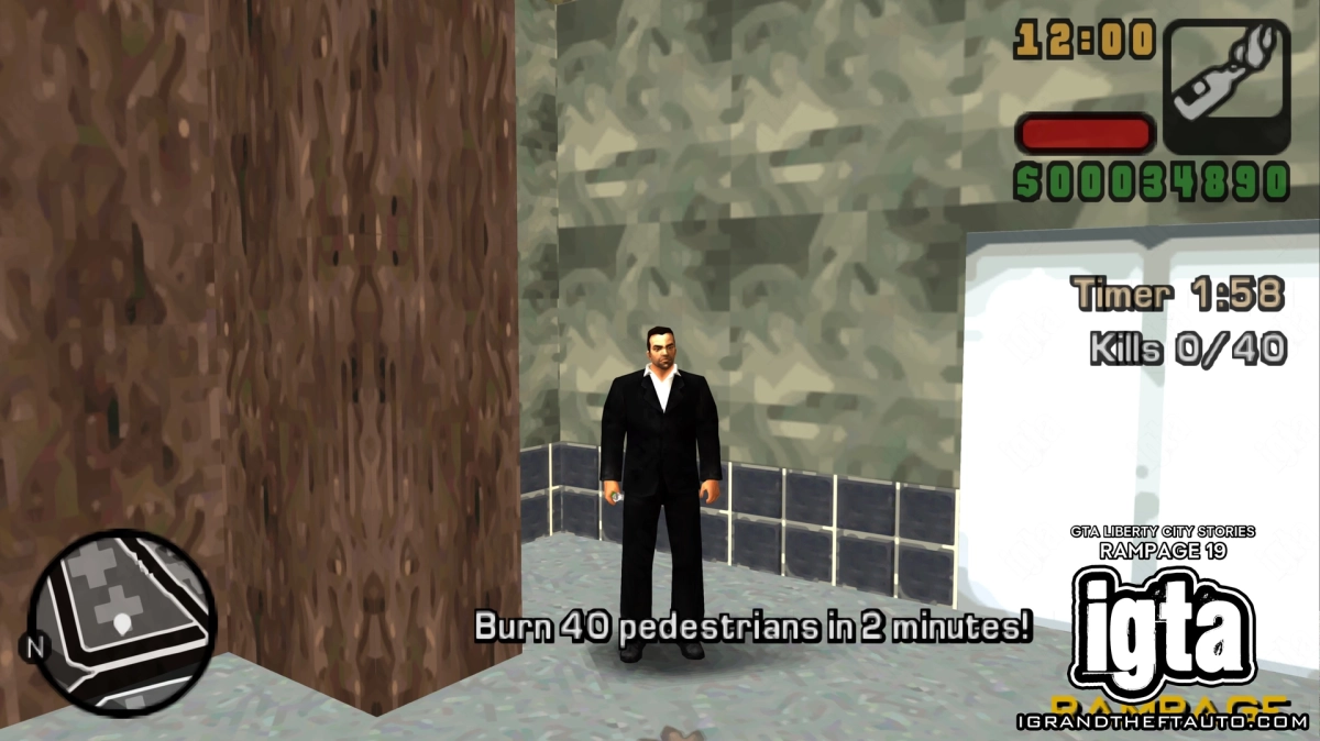 GTA Liberty City Stories Rampage 19 Details