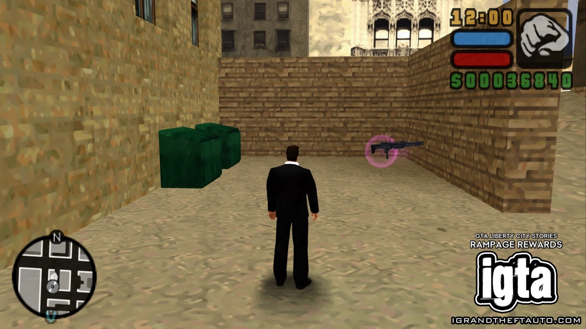 GTA Liberty City Stories Rampages Rewards 3