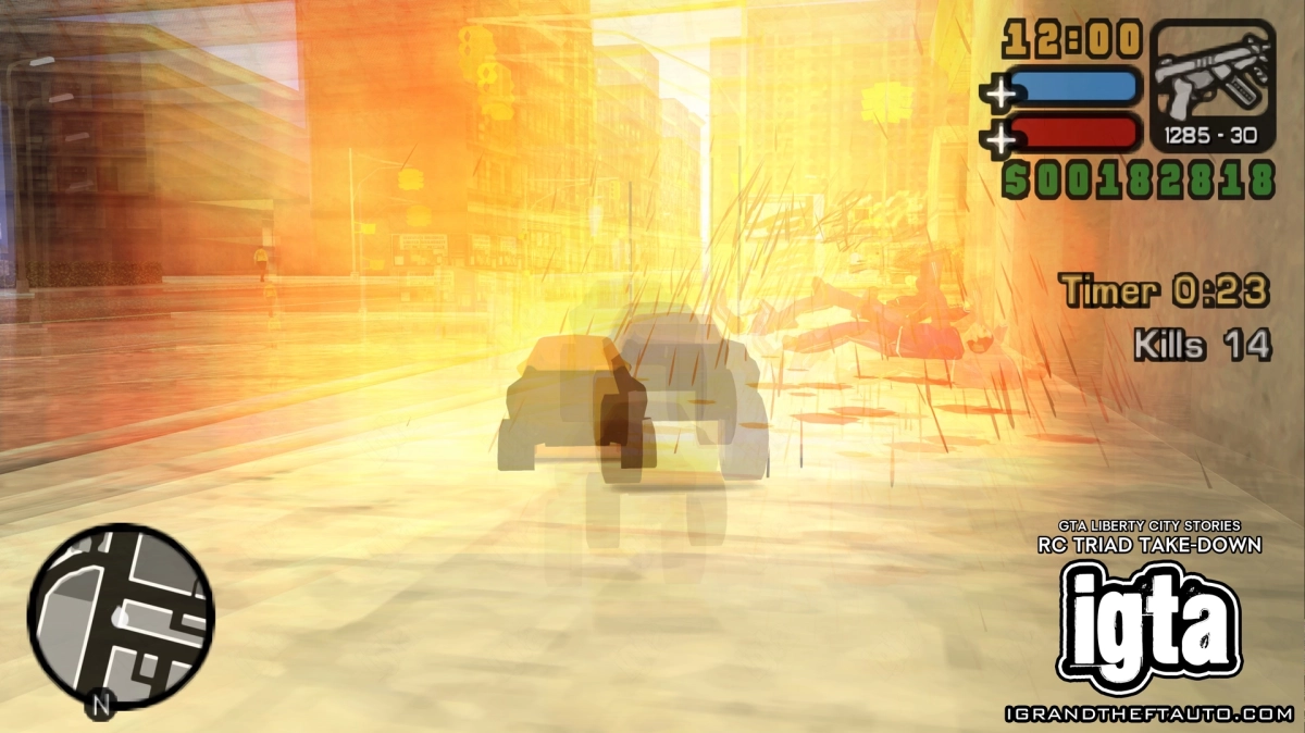 GTA Liberty City Stories Rc Triad Take Down Action 3