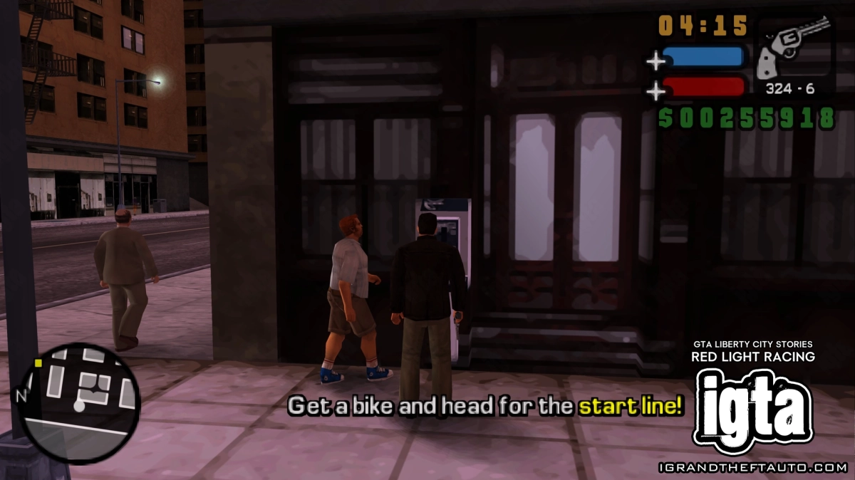 GTA Liberty City Stories Red Light Racing 3